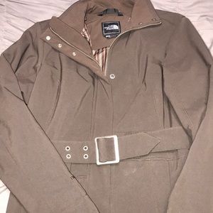 The North Face mid-length winter jacket